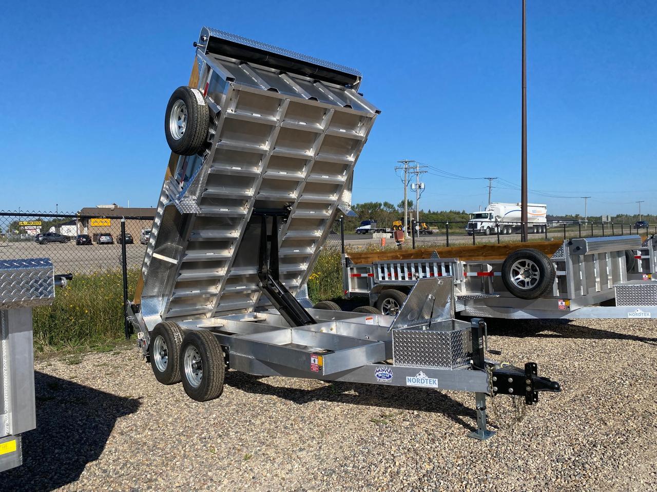 2025 Nordtek Dump Trailer 82'' x 12' Nordtek Dump Trailer