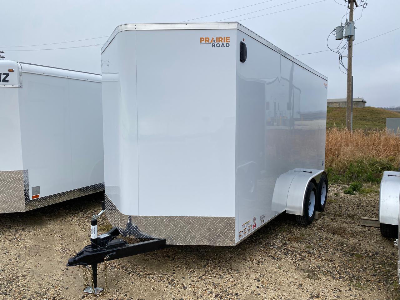 2025 Prairie Road Trailer 7 x 14' Prairie Road Ramp Door