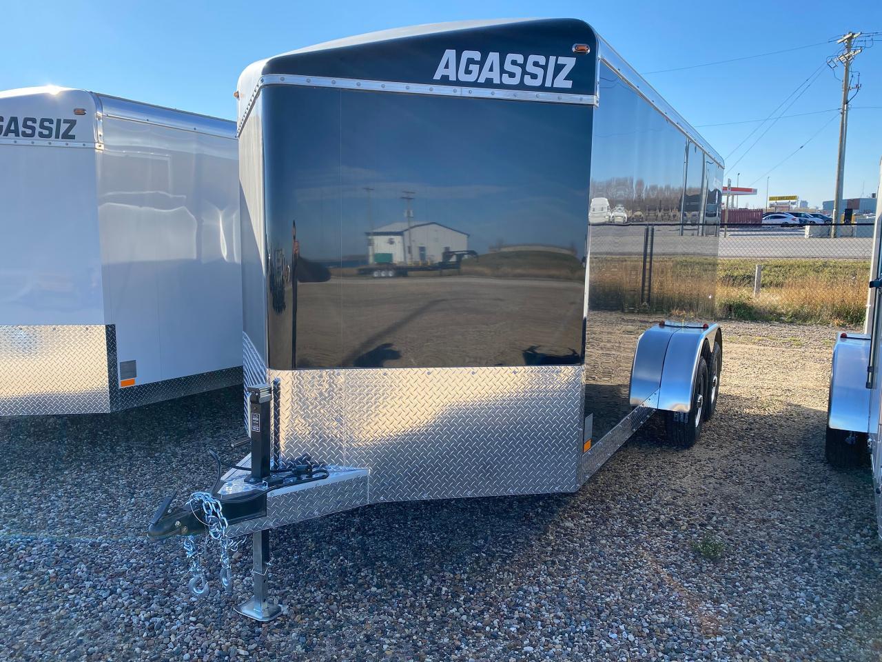 2025 Agassiz Trailer 7 x 16 Agassiz Ramp Door
