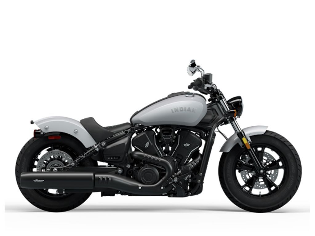 2025 Indian Motorcycles Scout Sixty Bobber Limited Ghost White Metallic... 