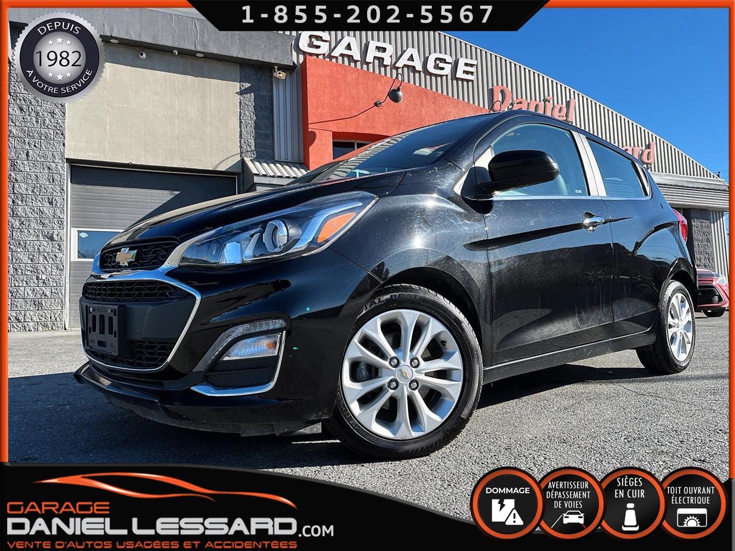 2021 Chevrolet Spark 2LT HBK, TOIT, CAM RECUL, MAG 15 POUCES VGA