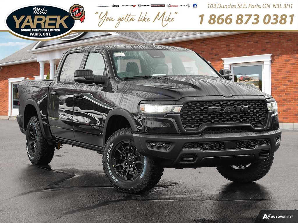 2025 Ram 1500 REBEL. MULTI-TAILGATE. LEATHER. SUNROOF
