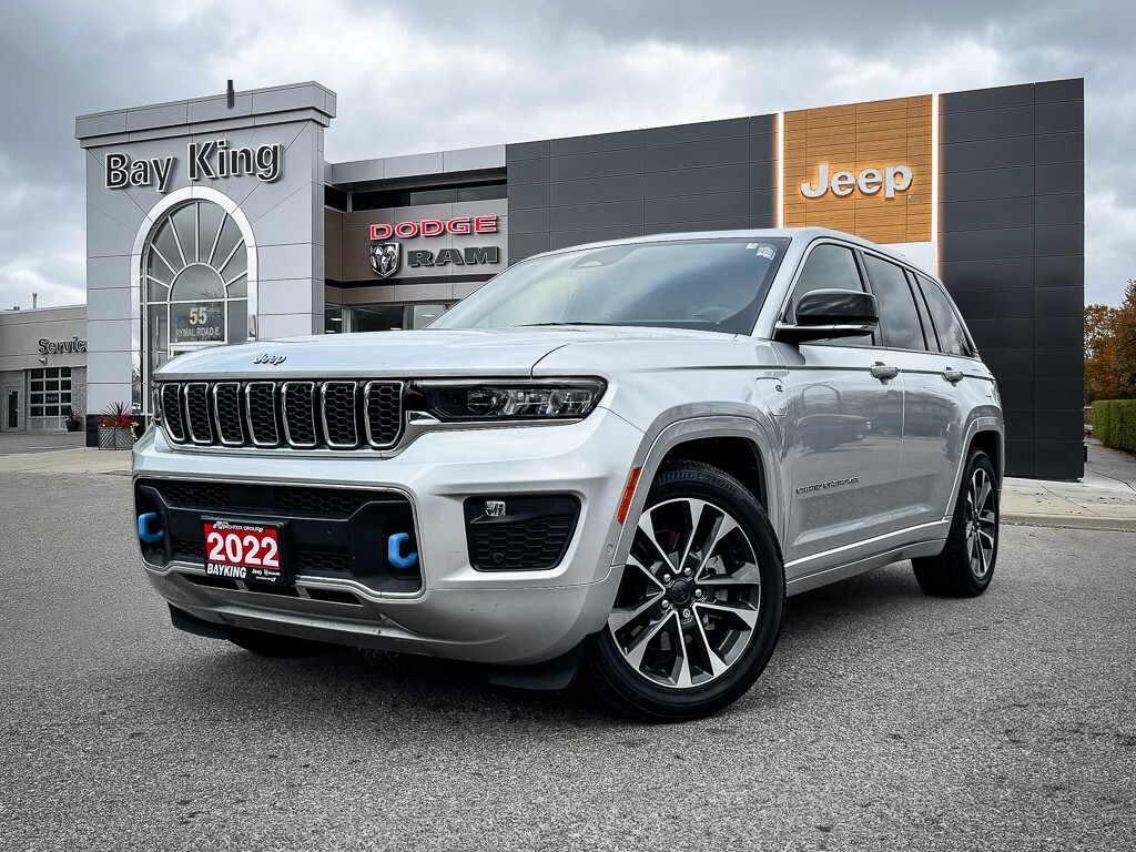 2022 Jeep Grand Cherokee 4xe Overland | PASS DISPLAY | ADAPTIVE CRUISE | HEATED