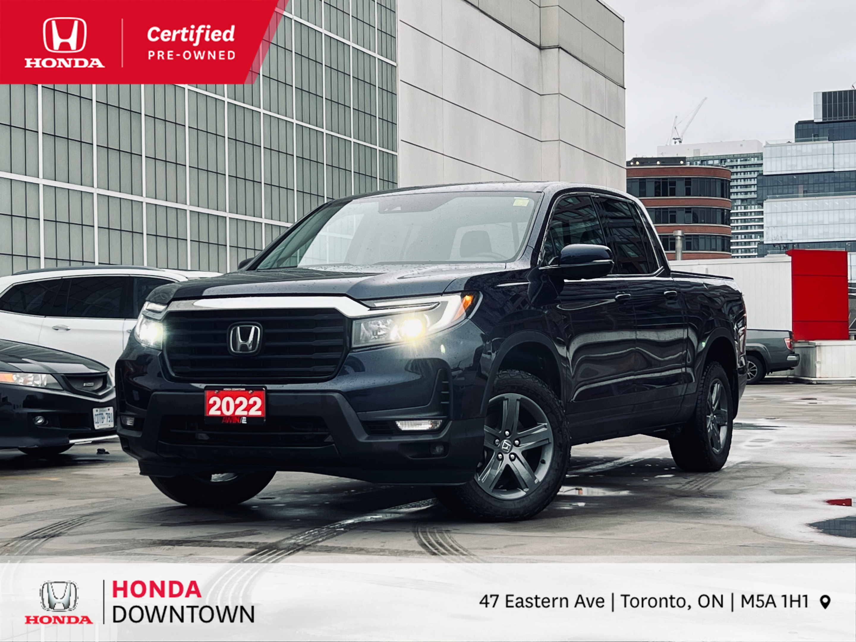 2022 Honda Ridgeline Touring 7 Years/160k Honda Certified Warranty
