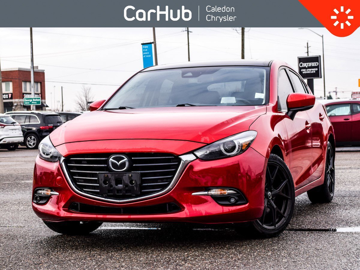 2017 Mazda Mazda3 GT Sunroof Heated Front Seats Bluetooth