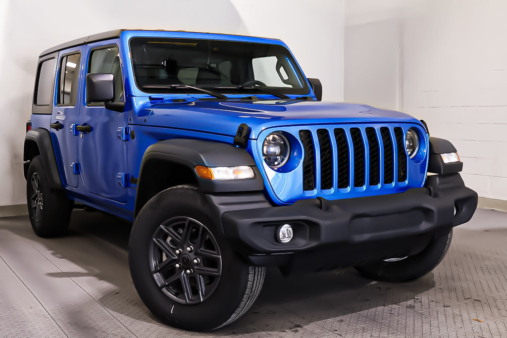 2024 Jeep Wrangler SPORT S 2 TOÎTS/PHARES LED/ENSEMBLE ATTELAGE DE RE