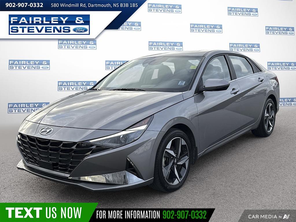 2023 Hyundai Elantra Luxury HEATED LEATHER SEATS!!! POWER SUNROOF/MOONR