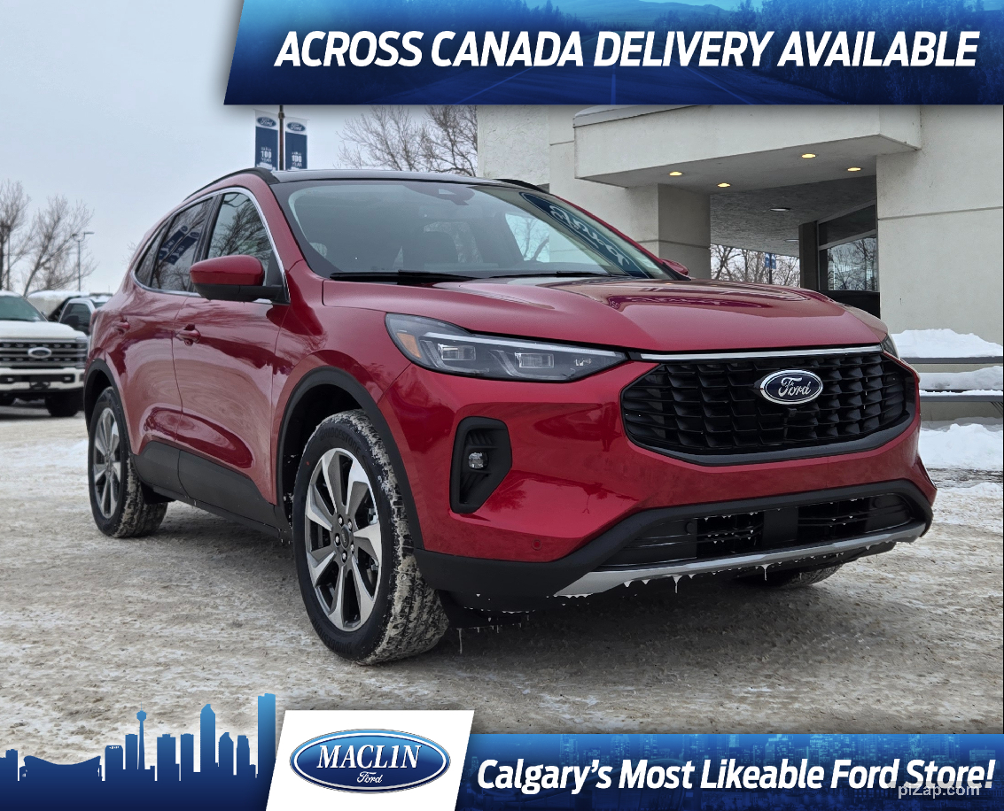 2025 Ford Escape PLATINUM | PEWM TECH PKG | TRAILER TOW PKG | BLIS