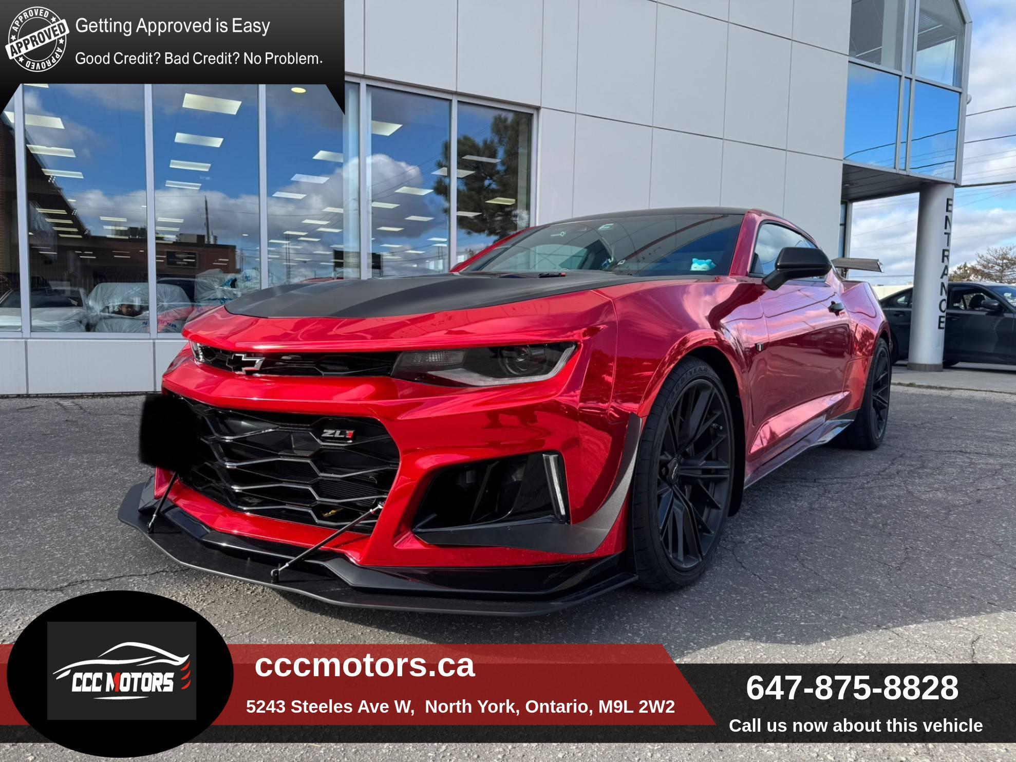 2023 Chevrolet Camaro ZL1 EXTREME TRACK PKG|MANUAL|650HP|RARE ONE|CHROME