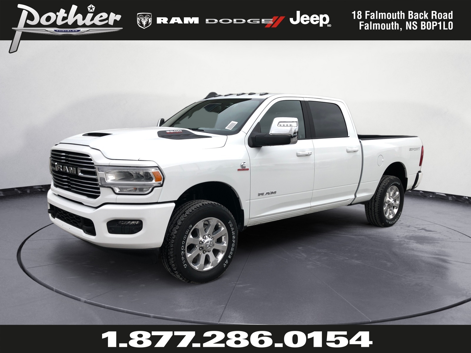 2024 Ram 3500 Laramie 4x4 Crew Cab 6'4  Box