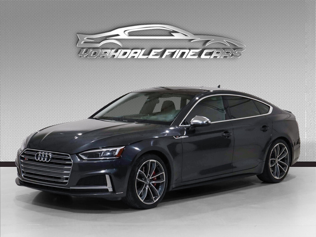 2018 Audi S5 3.0TFSI Quattro Progressiv / Carbon Fibre / Ambien