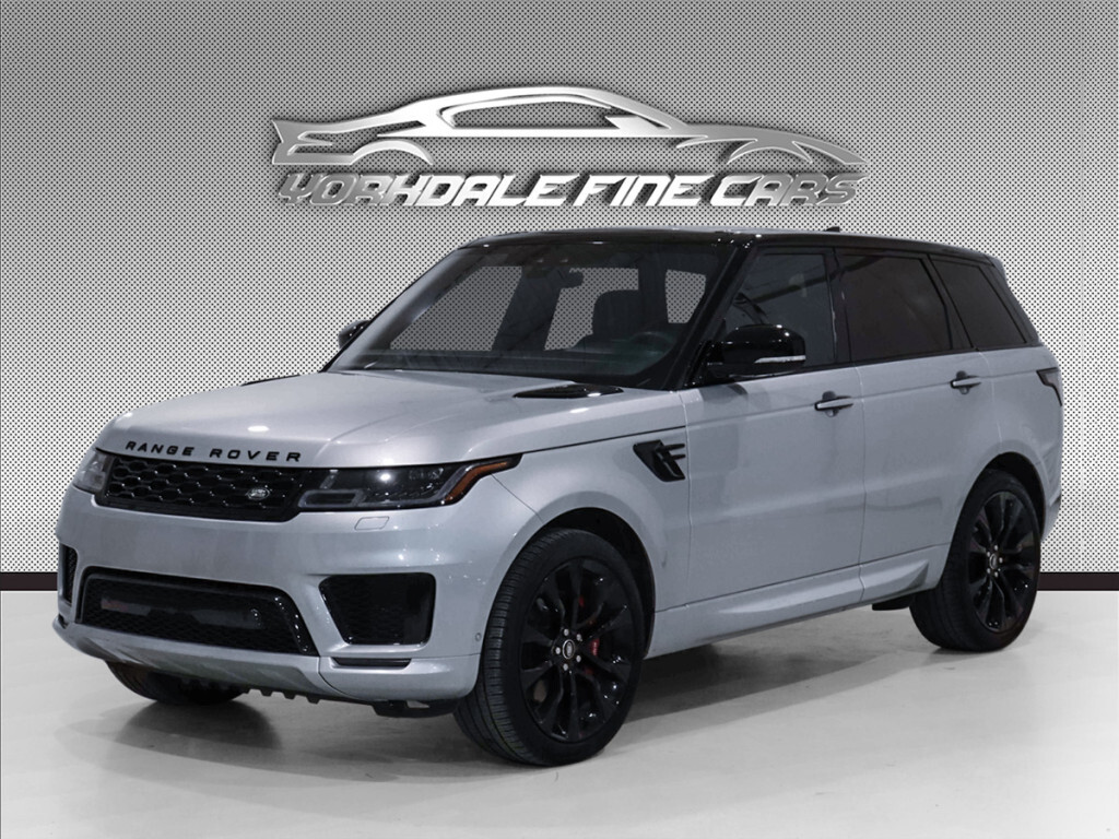 2021 Land Rover Range Rover Sport HST / 3.0L V6 Engine / Meridian Sound / Ambient Li