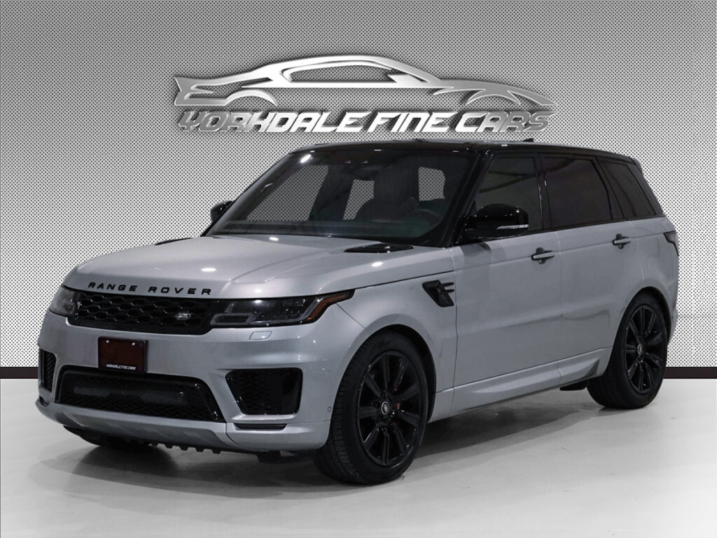 2021 Land Rover Range Rover Sport HST / 3.0L V6 Engine / White Int / Meridian Sound 