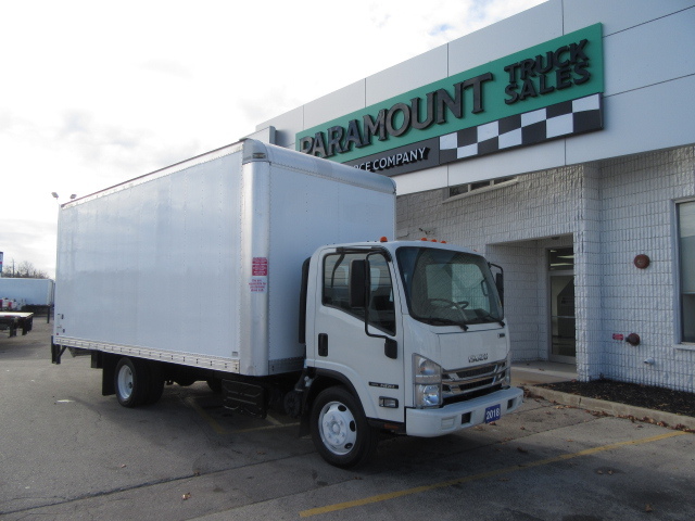 2021 Isuzu NRR 20 FT DIESEL ALUMINUM BOX POWER LIFT GATE