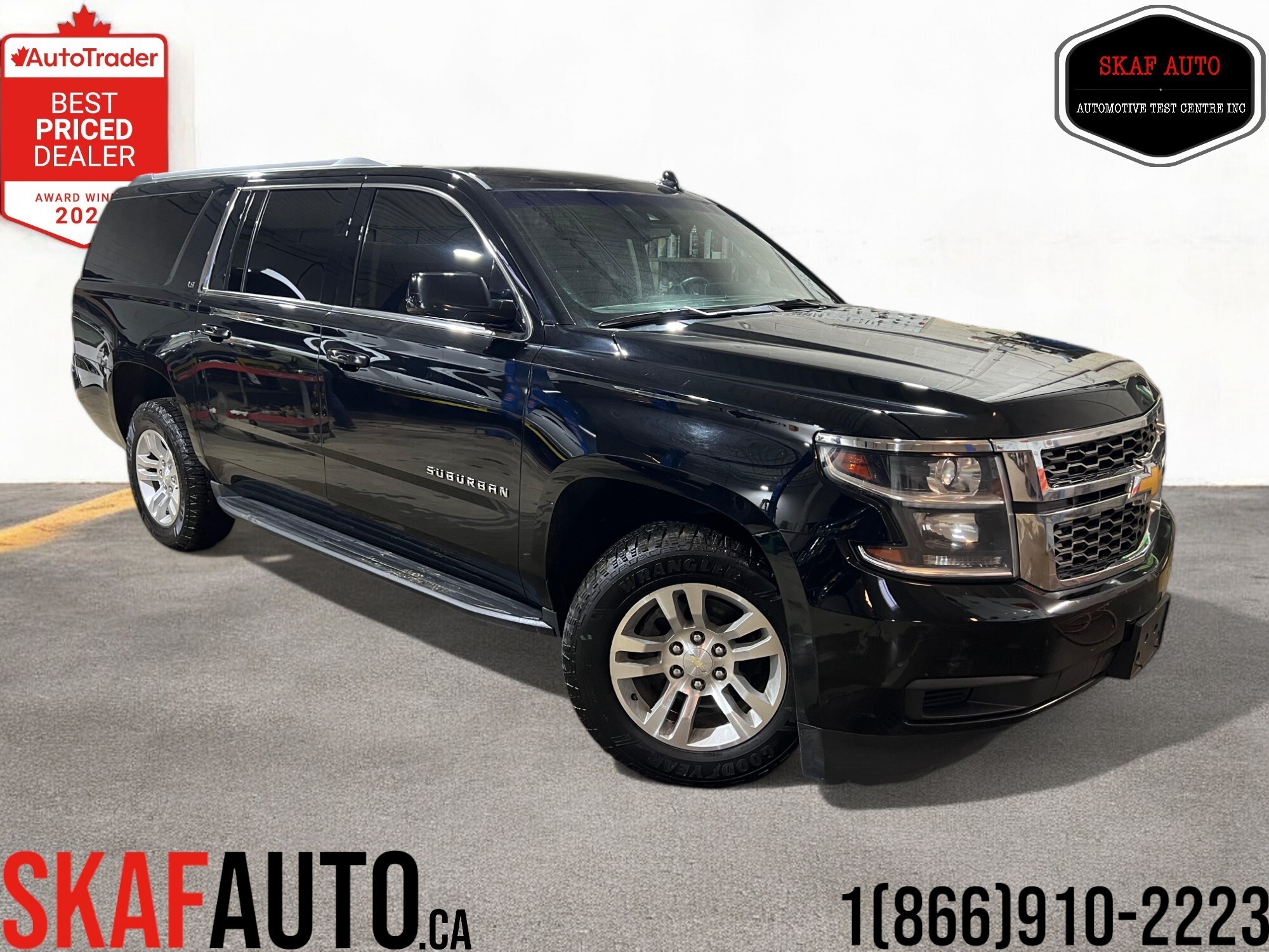 2016 Chevrolet Suburban 8 PASSENGER! LS! 4WD! ONE OWNER!