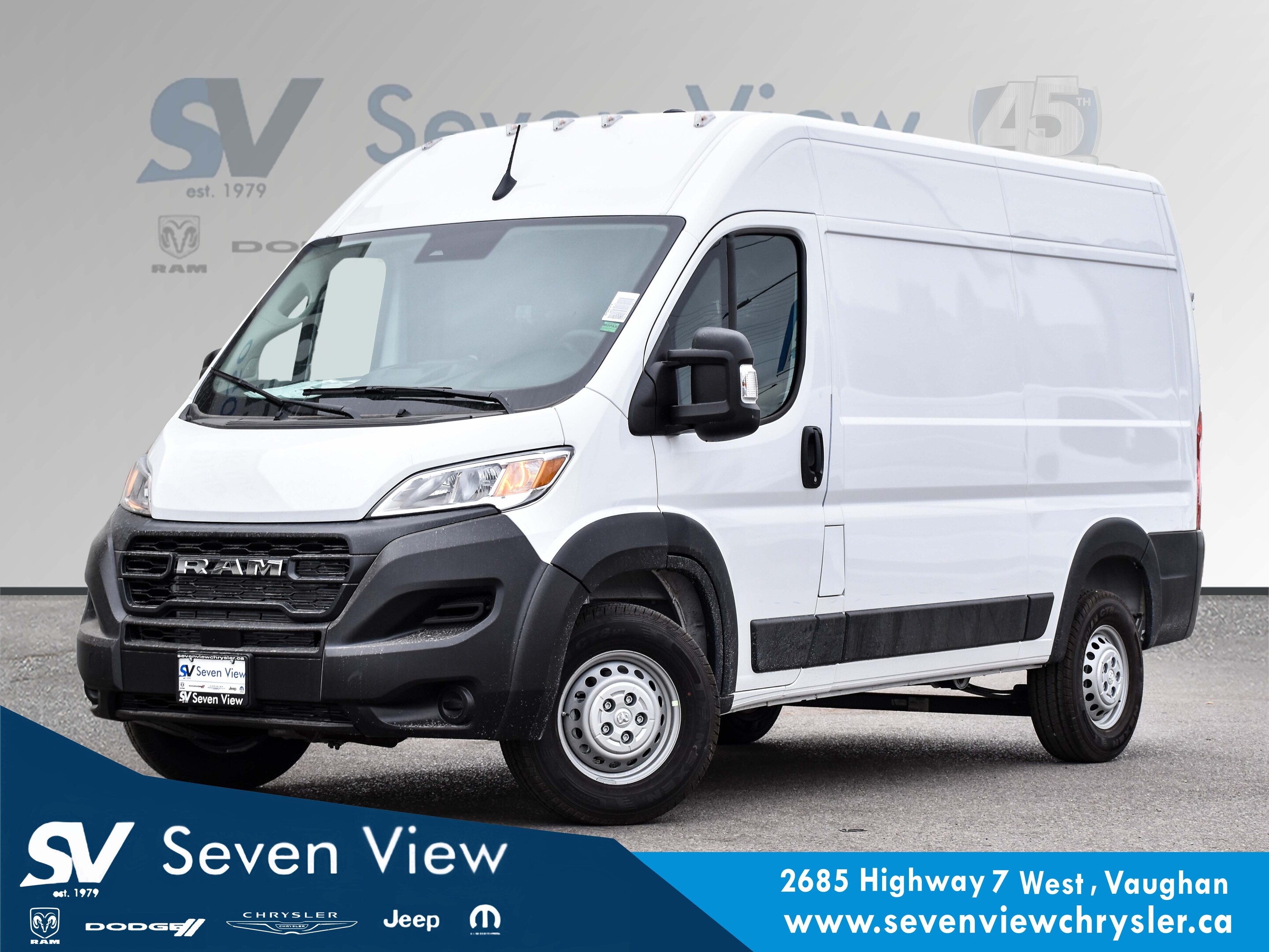 2025 Ram ProMaster 2500 Tradesman 2500 High Roof 136  WB w-Pass Seat