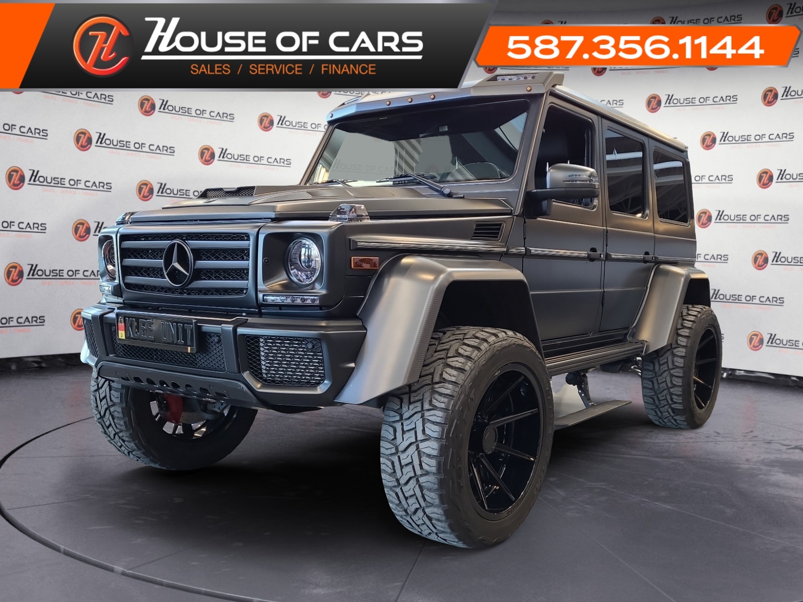 2017 Mercedes-Benz G-Class G550 4x4 Squared / FORGIATO WHEELS / LOW KMS
