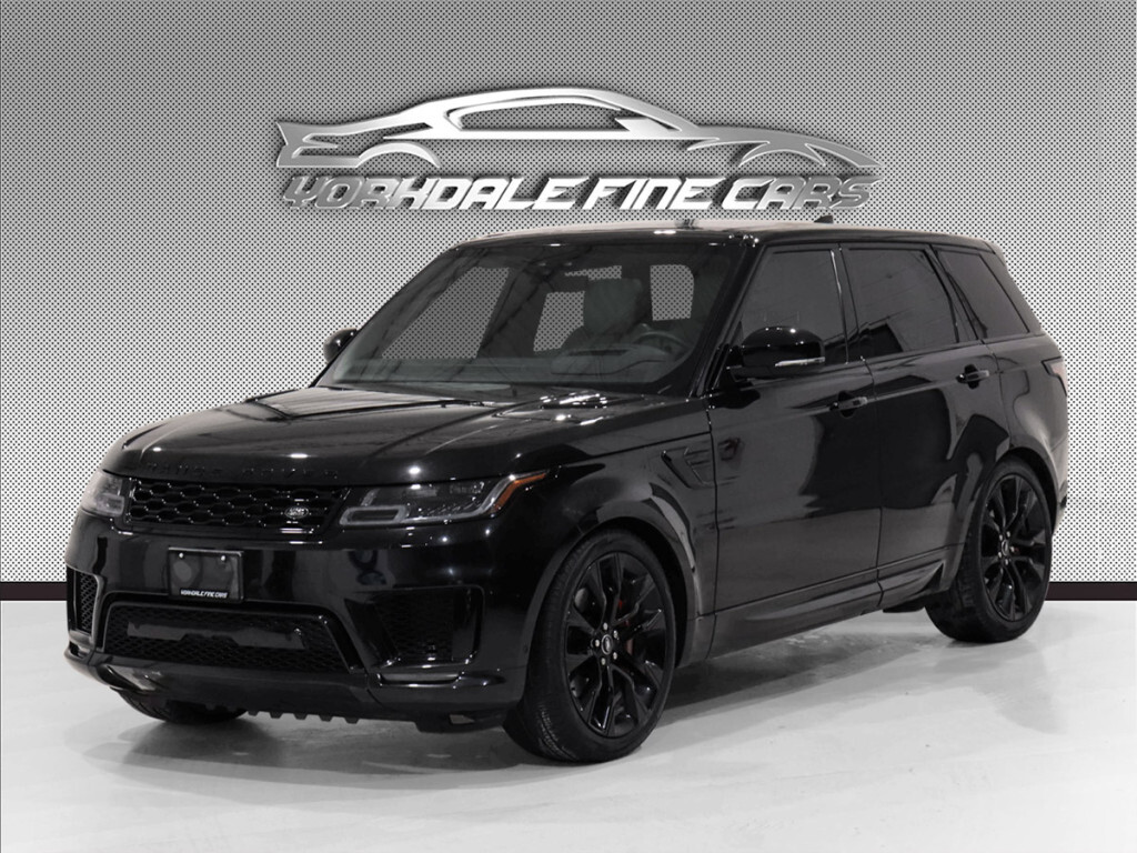 2021 Land Rover Range Rover Sport HST / 3.0L V6 Engine / White Int / Meridian Sound 