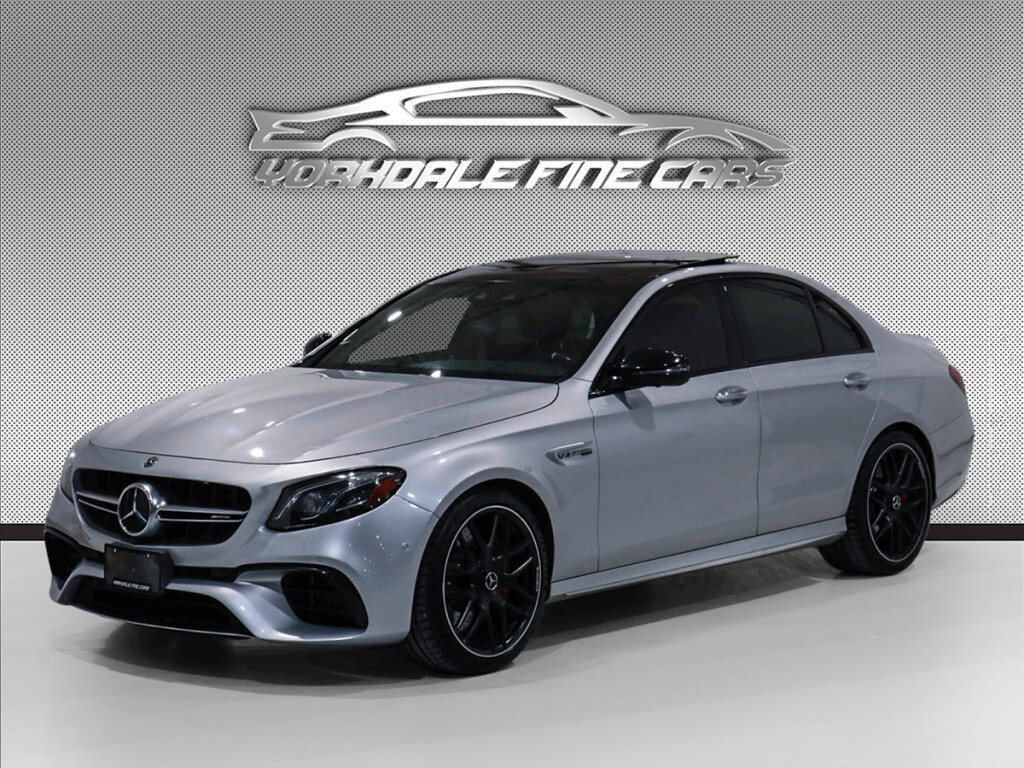 2018 Mercedes-Benz E-Class AMG E63s / AMG Drivers Pkg / Carbon Fibre / HUD / 