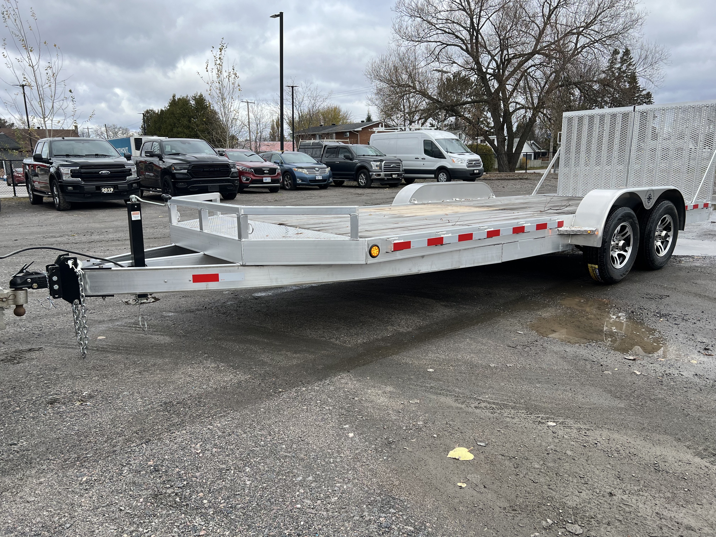 2024 Hino 195 18 Foot Equipment Hauler, Canadian Built!