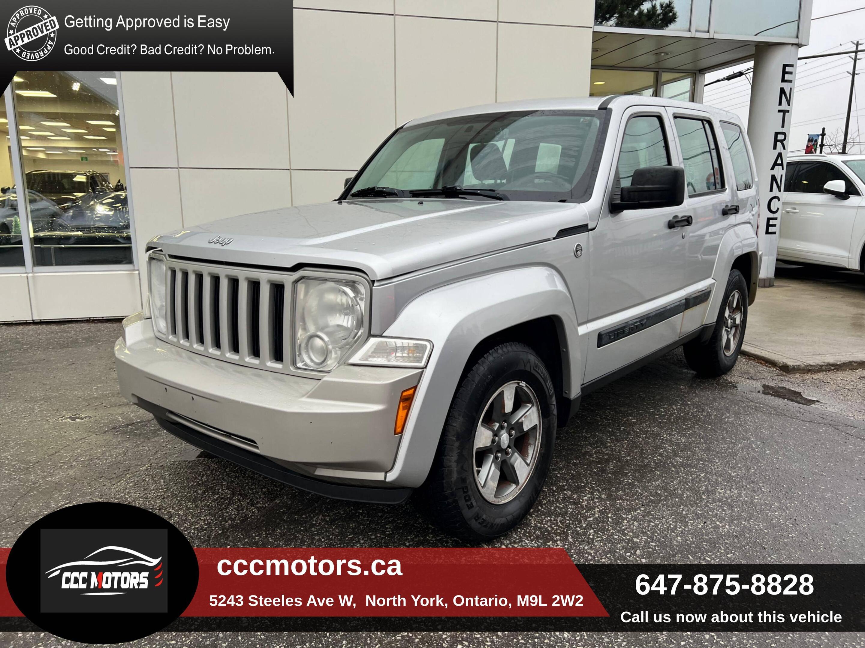 2009 Jeep Liberty 4WD 4dr Sport AS-IS
