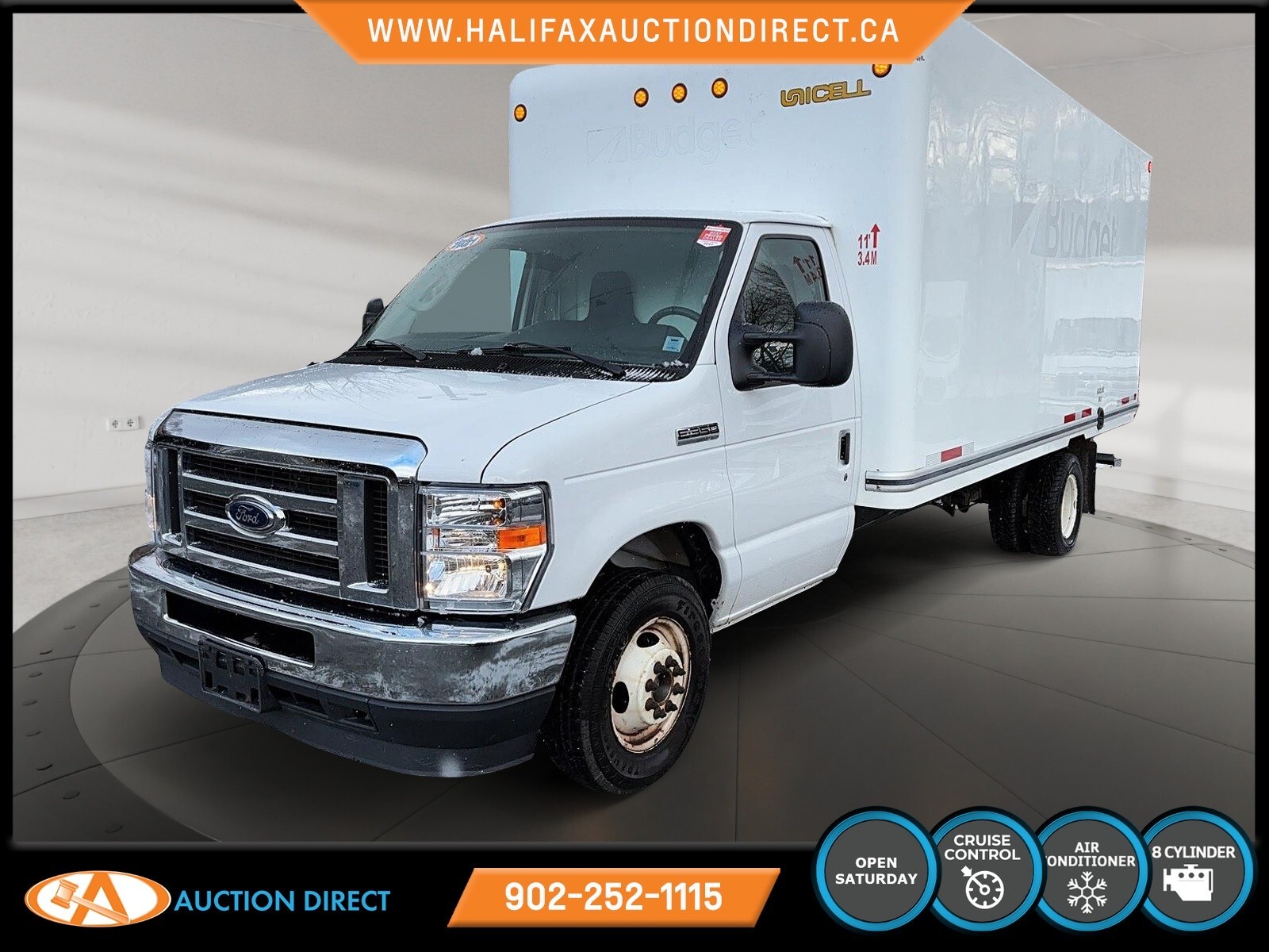 2021 Ford E-350 1 TON CUBE VAN! AC! BLUETOOTH! 16 FOOT BOX.