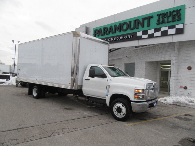 2021 International CV DIESEL WITH  20 FT ALUMINUM BOX & POWER LIFTGATE