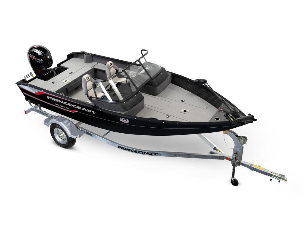 2025 Princecraft Hudson 166 WS noir/ Mercury 90hp 