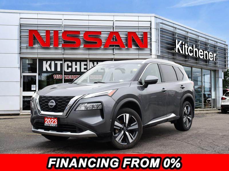 2023 Nissan Rogue Platinum AWD-Heads Up Display| Roof| Navi| Fully L