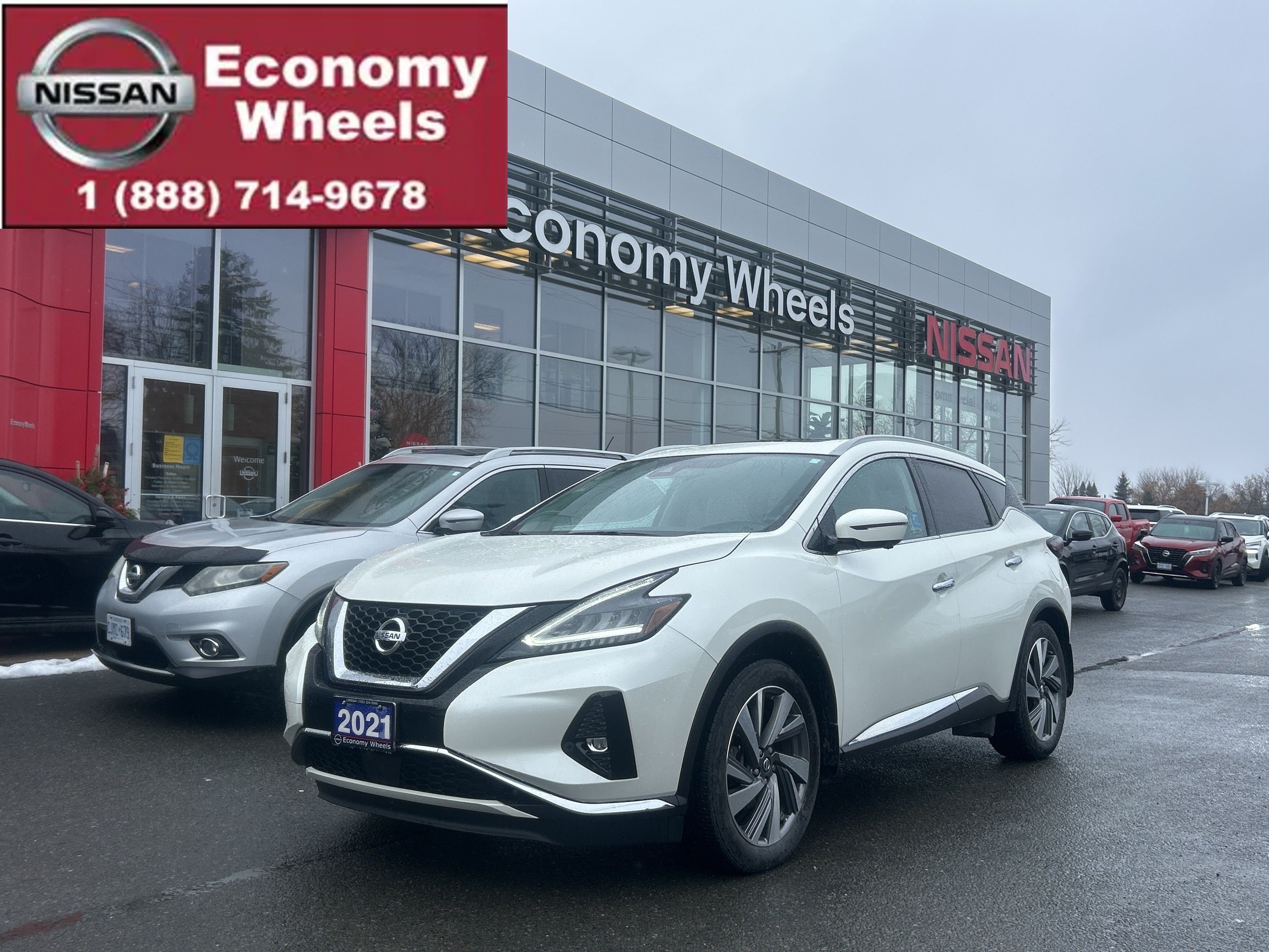 2021 Nissan Murano SL w/Bose/MemrySeat/Lther/Navi/RemoteStrt/HtdWheel