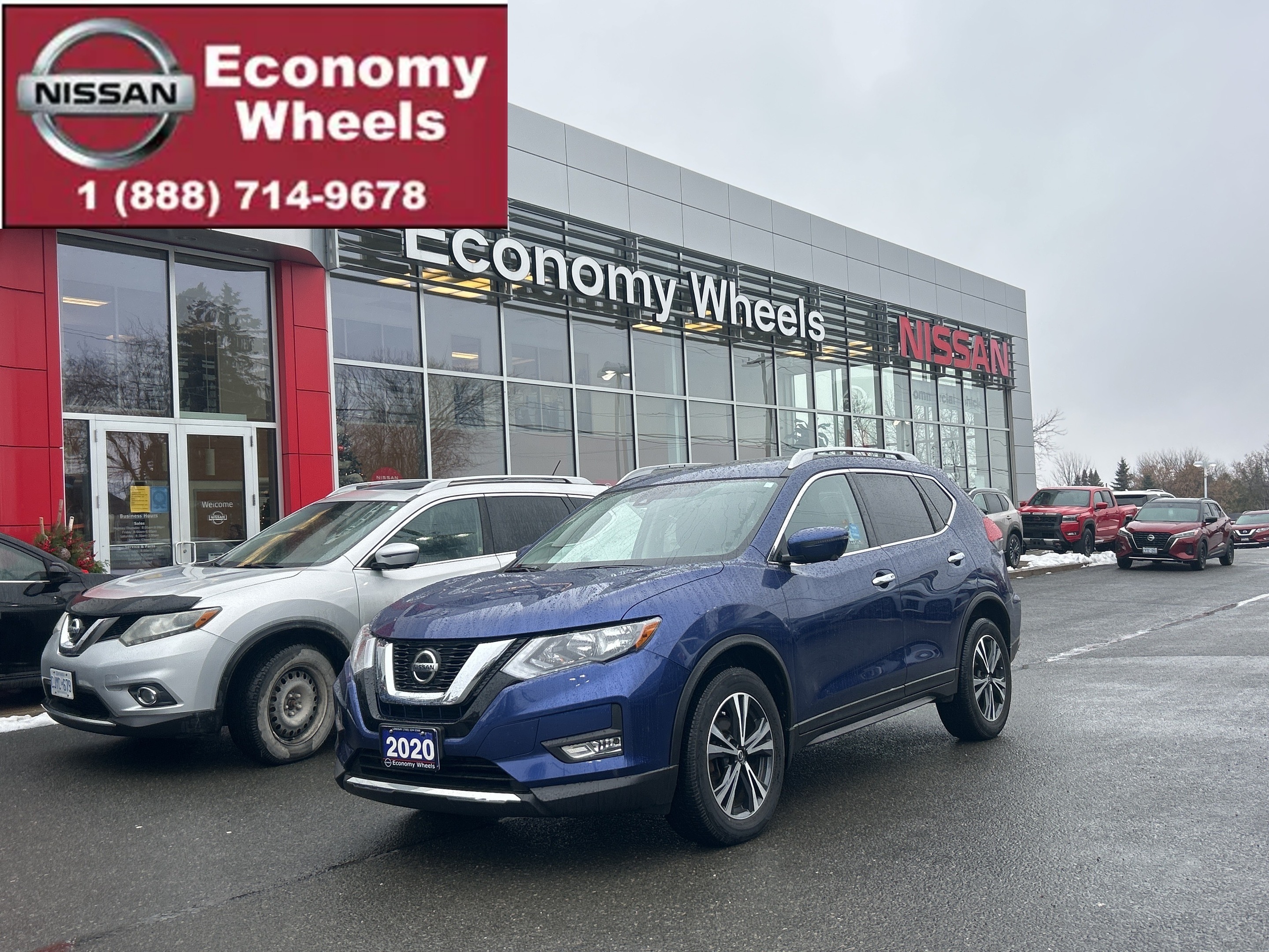 2020 Nissan Rogue SV Tech w/Nav/PwrGate/HtdWheel/360Cam/ProPilot