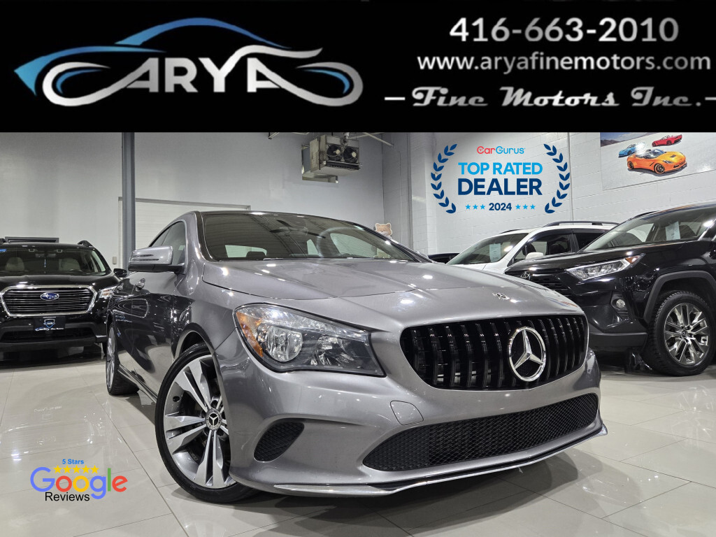 2018 Mercedes-Benz CLA250 Coupe 4dr 4MATIC Automatic Navigation No Accidents