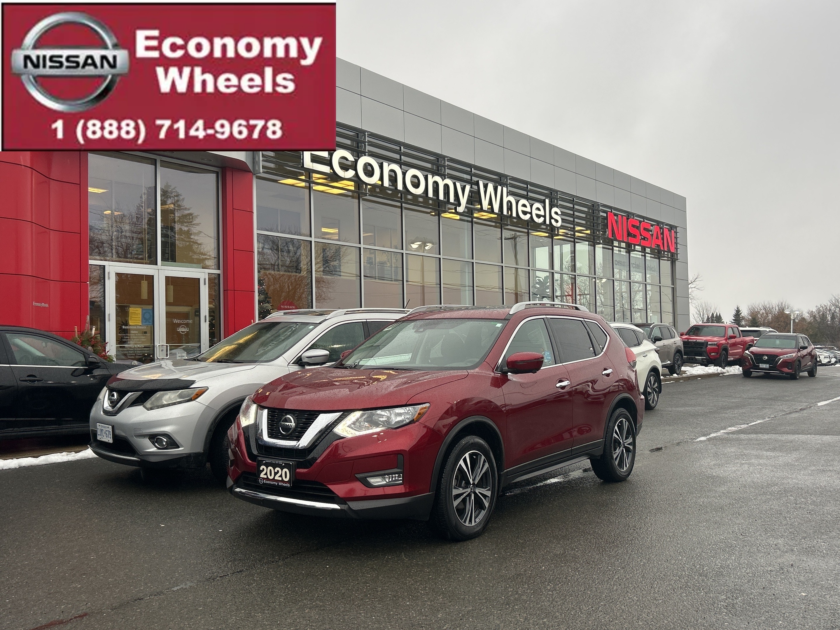 2020 Nissan Rogue SV AWD Tech. w/Navi/SunRoof/360Cam/PwrGate/CarPlay