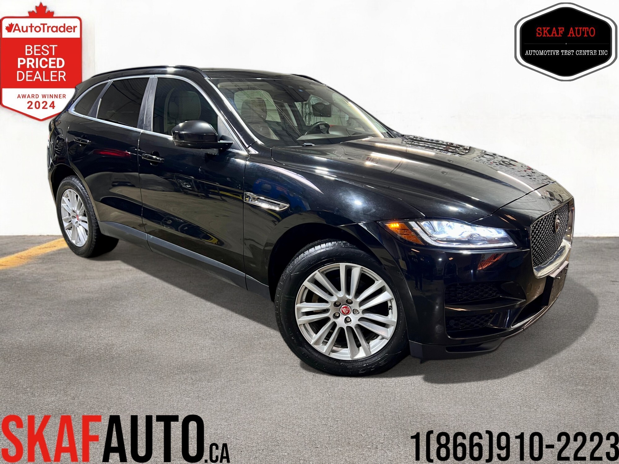 2018 Jaguar F-Pace 2.0L DIESEL! PRESTIGE! PANO ROOF! NAV! 