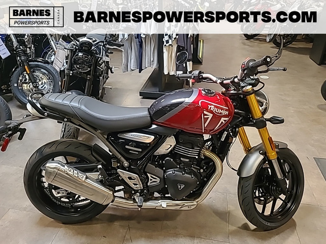 2024 Triumph Speed 400 Carnival Red Phantom Black