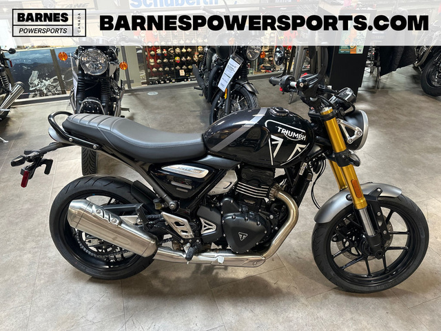 2024 Triumph Speed 400 Phantom Black Storm Grey