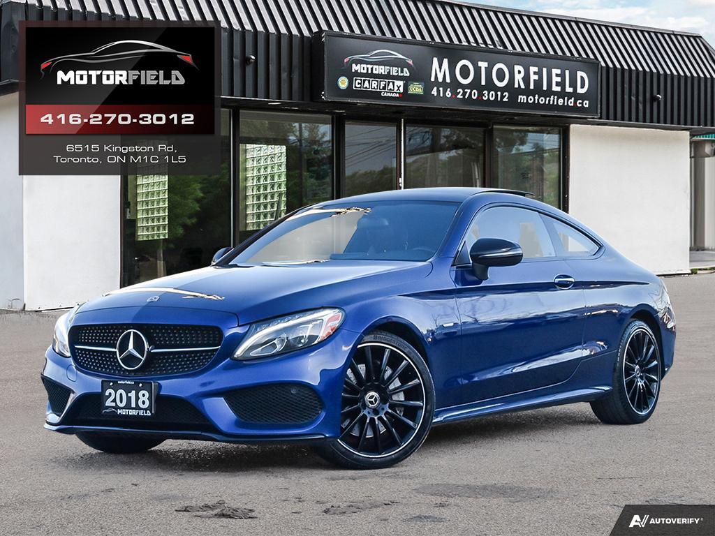 2018 Mercedes-Benz C-Class C 300 4MATIC Coupe Night Edition *Nav, Pano Roof*