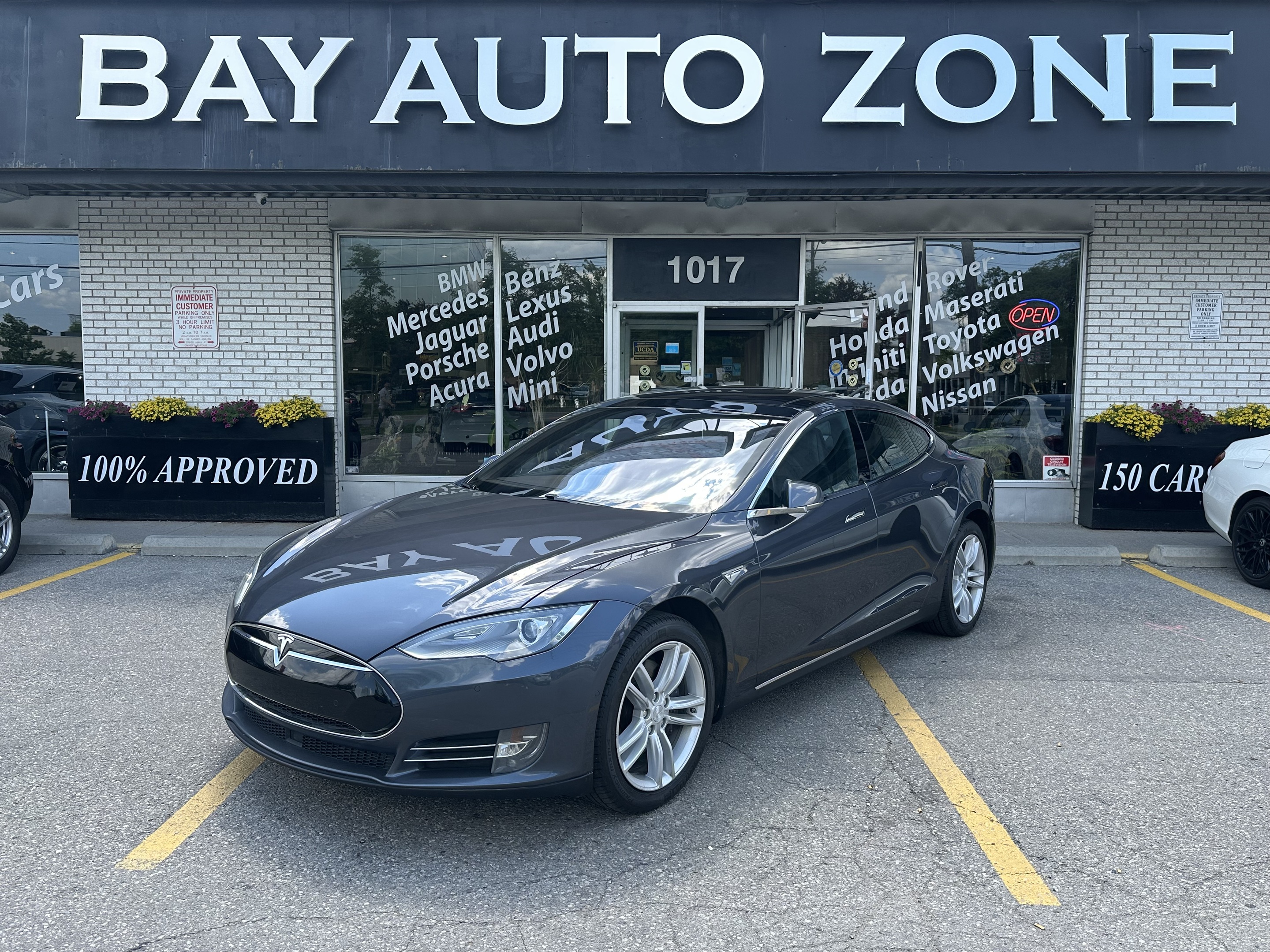 2015 Tesla Model S MODEL S 90D AWD AUTO PILOT+NAVI+R CAMERA+PANO ROOF