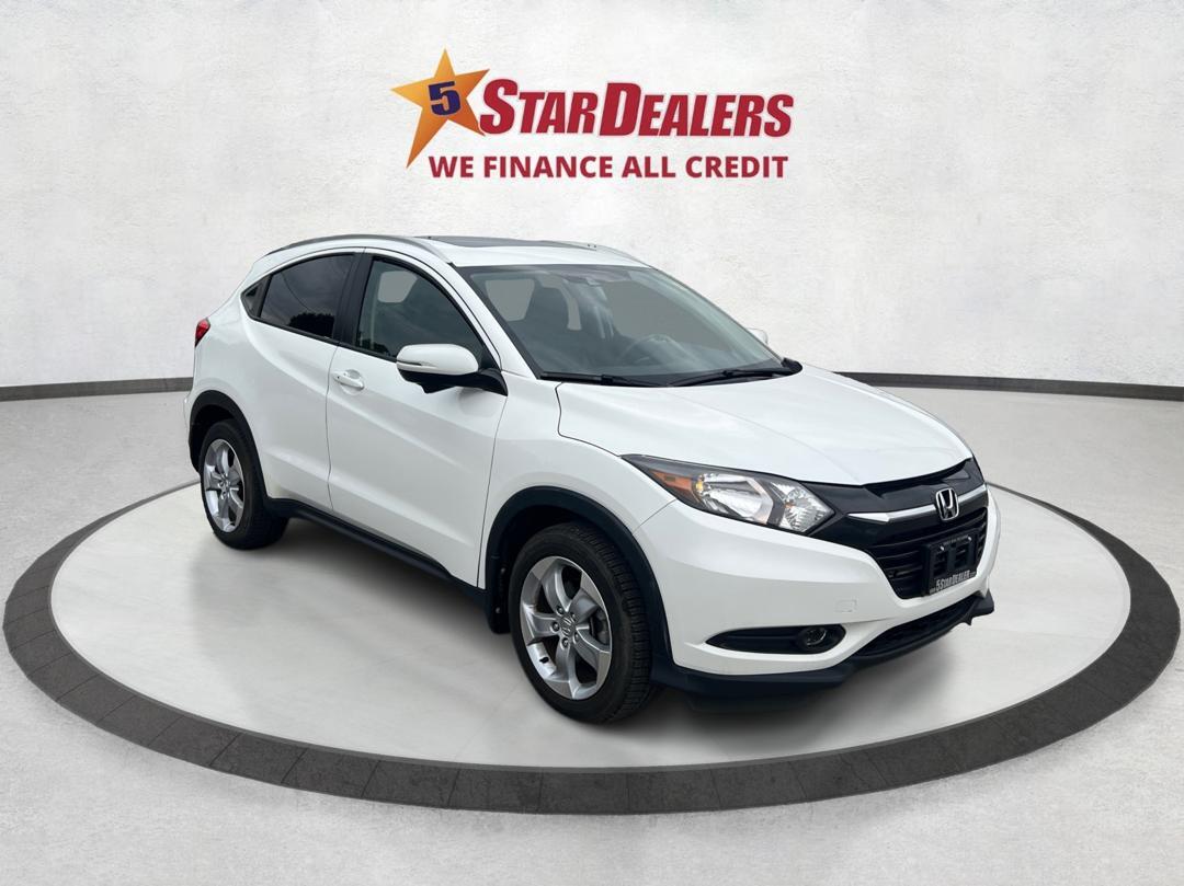 White 2016 Honda HR-V EX-L AWD with Navigation SUV / Crossover All-Wheel Drive Continuously Variable Transmission