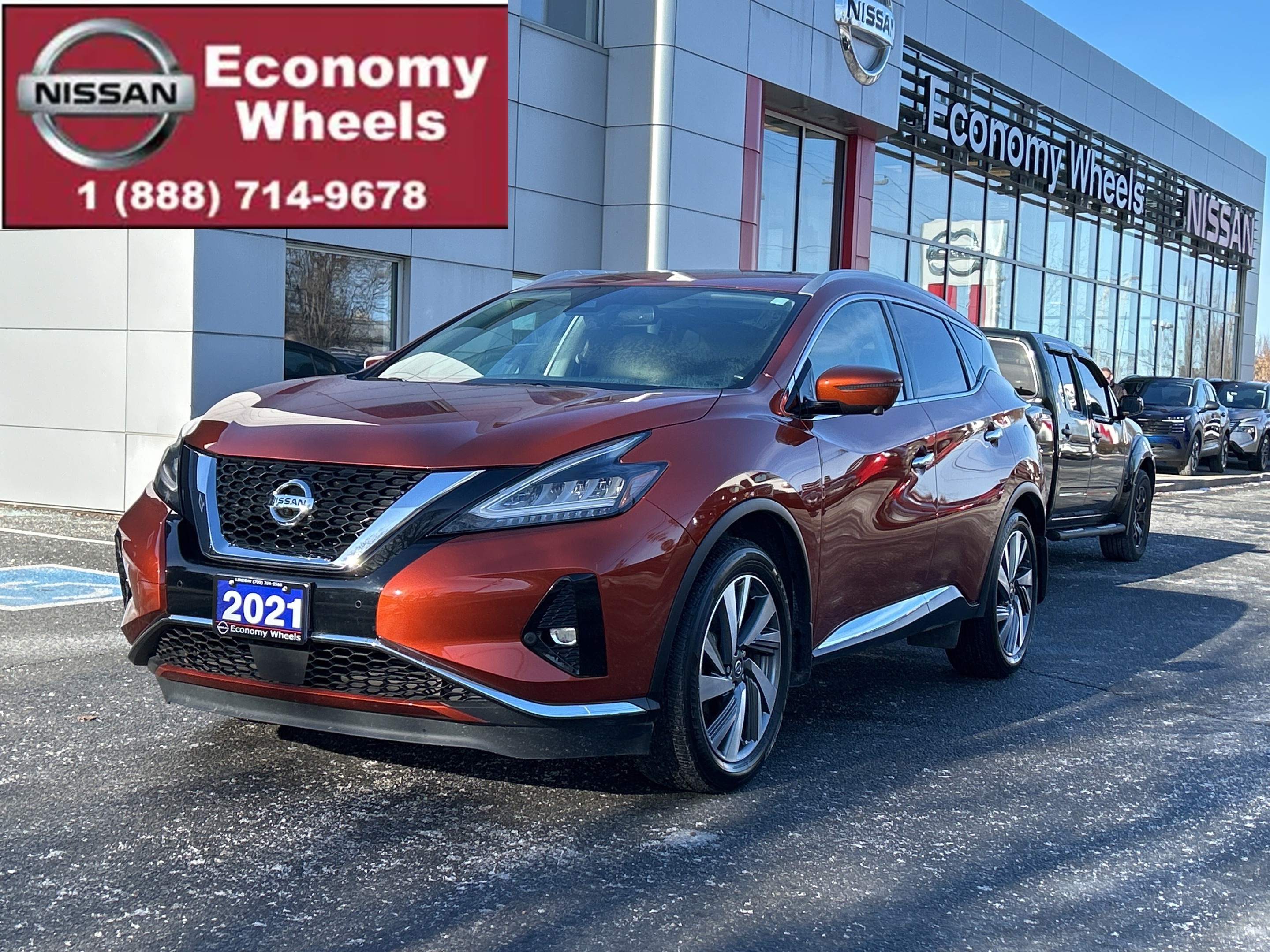 2021 Nissan Murano SL w/Leather/Navi/PwrGate/360Cam/Bose/MemrySeats