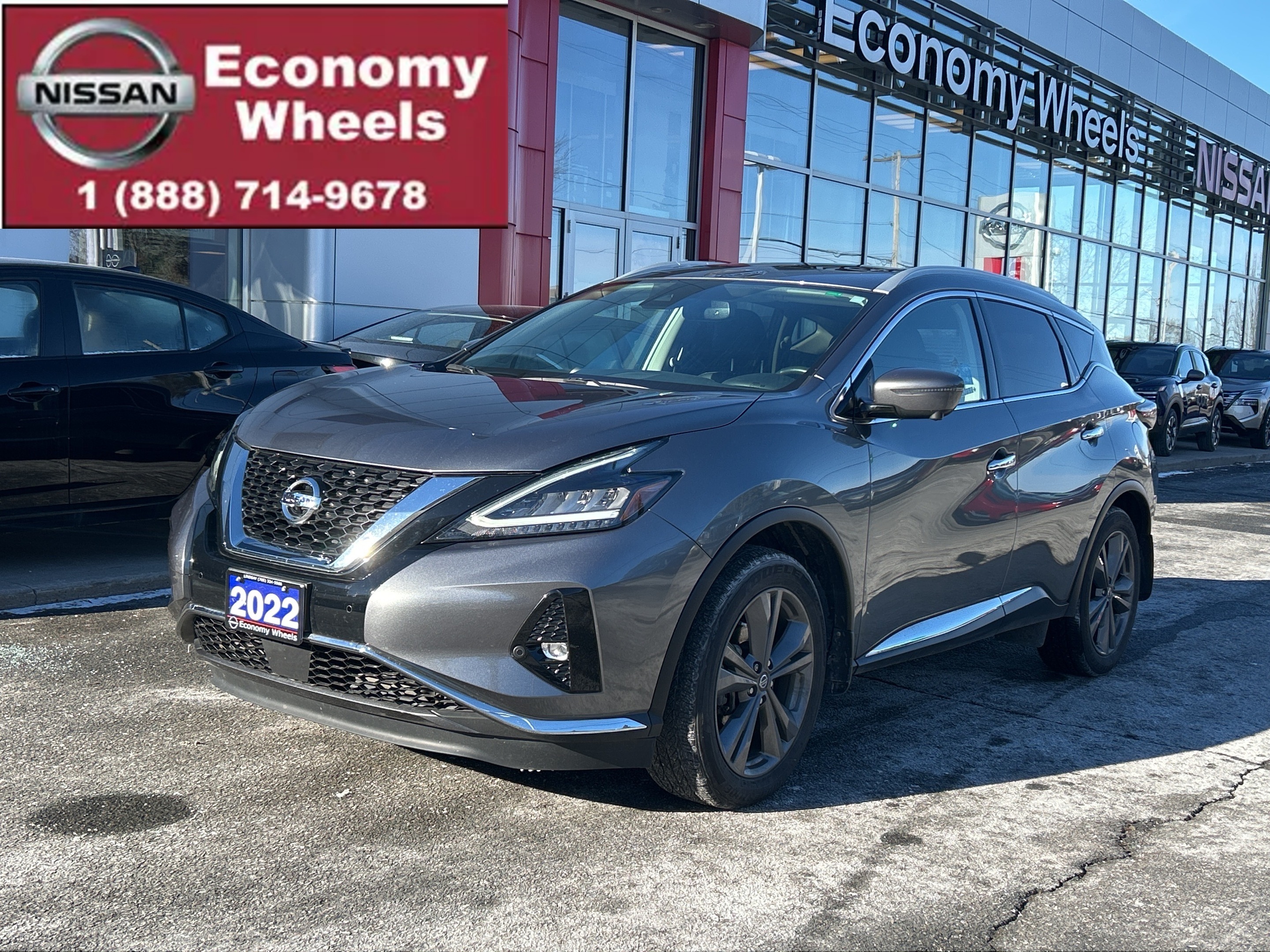 2022 Nissan Murano Platinum w/ACSeats/Leather/Navi/PwrGate/SunRoof