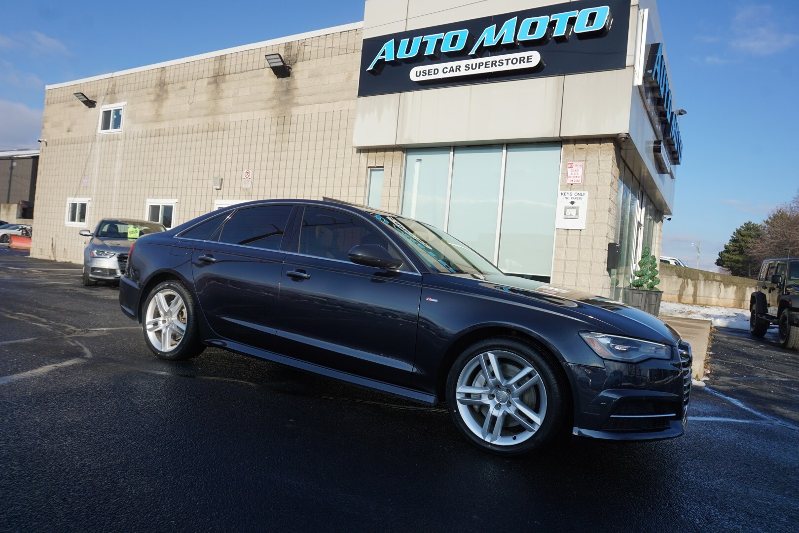 2016 Audi A6 2.0T PROGRESSIV S-LINE AWD CERTIFIED NAV BLUETOOTH