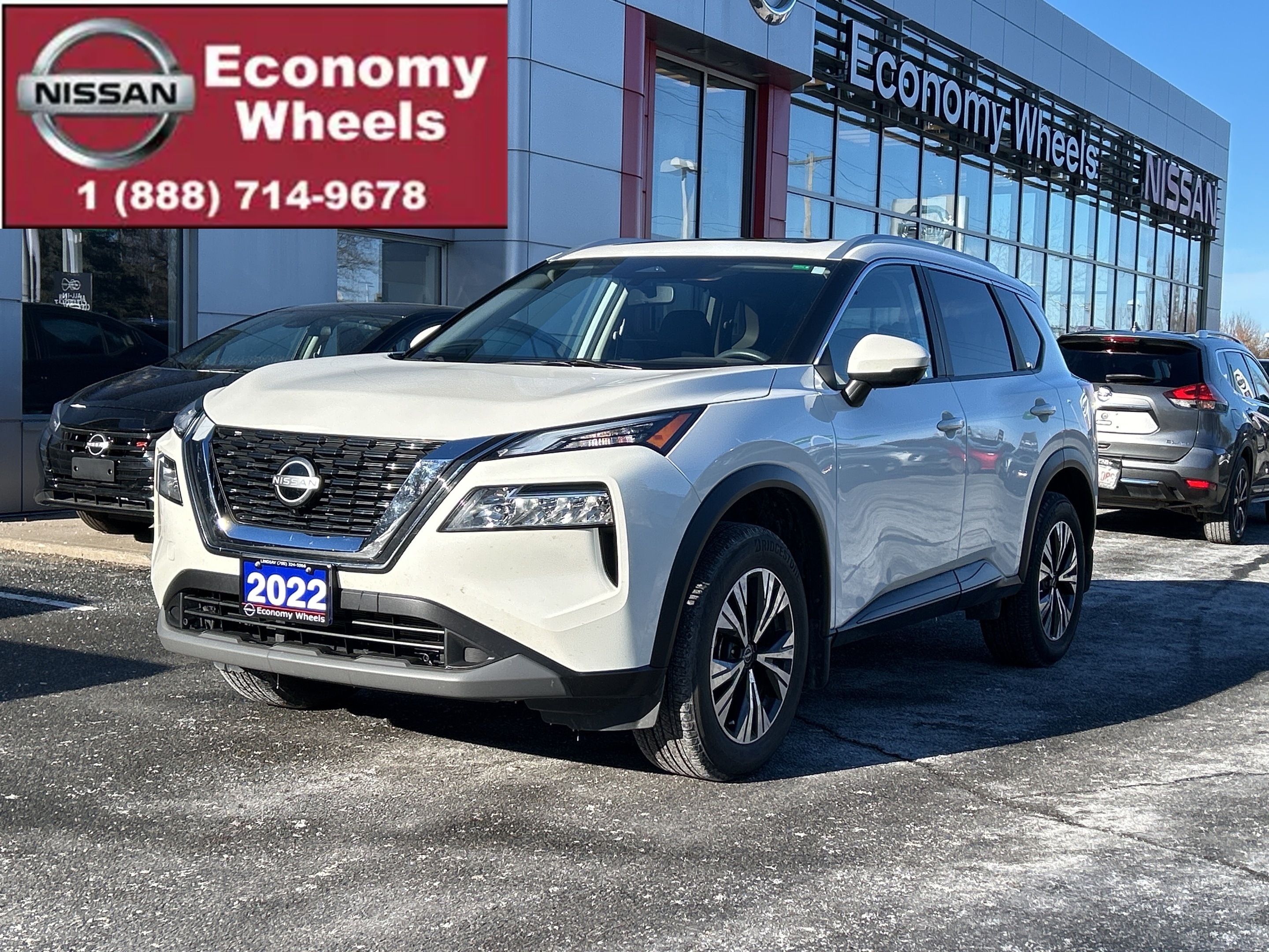 2022 Nissan Rogue SV Prem w/Lther/PwrGate/RearHtdSeat/SunRoof/360Cam