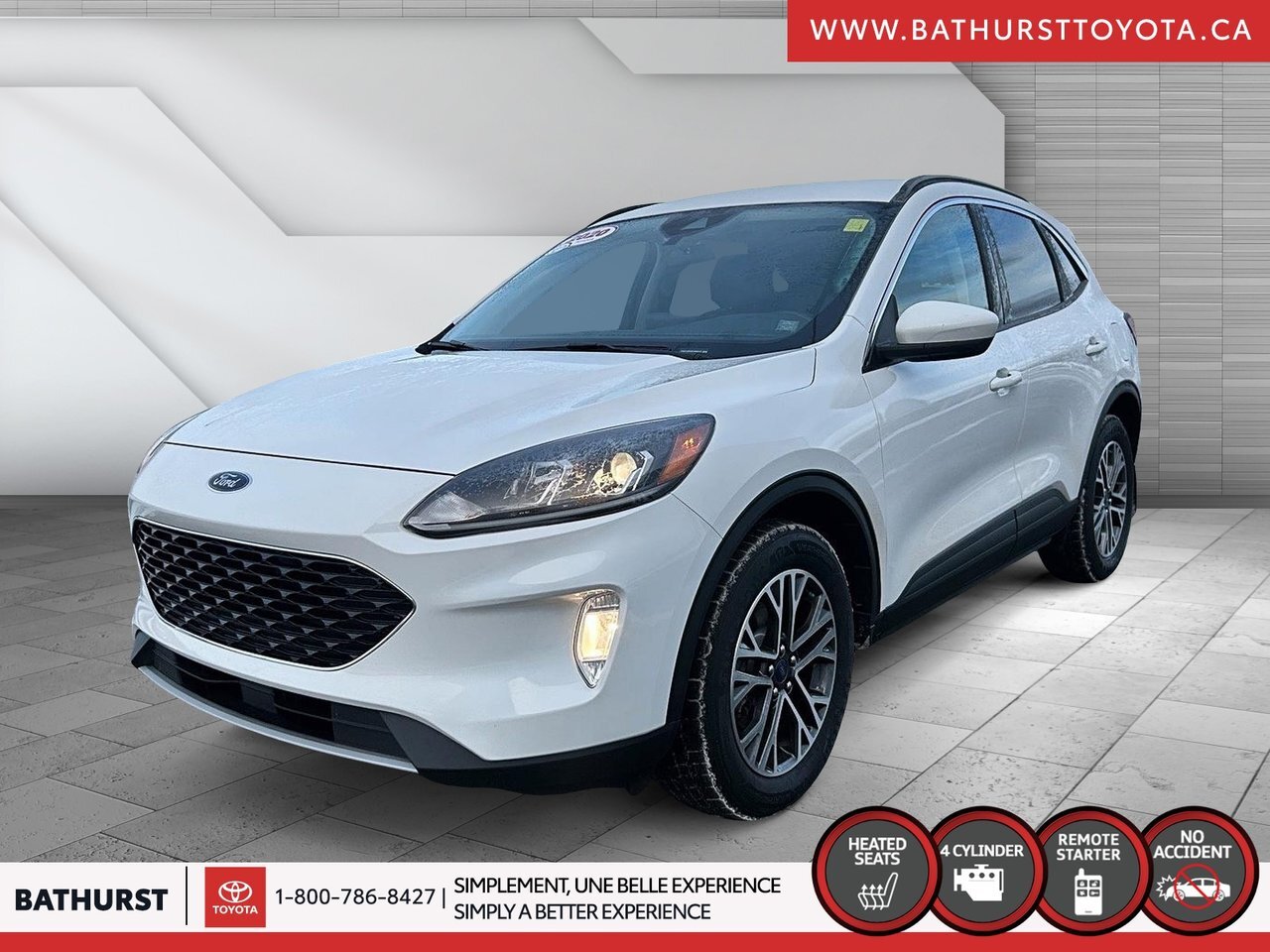 2020 Ford Escape SEL CLEAN CARFAX!!! ONE OWNER!!! / CARFAX PROPRE!!