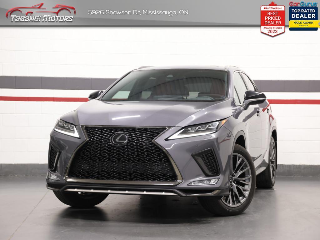 2020 Lexus RX 350  F SPORT No Accident Red Leather Navigation Su