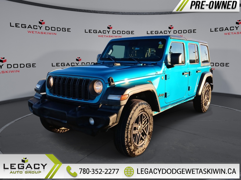 2024 Jeep Wrangler Sport S  - Safety Group - Low Mileage