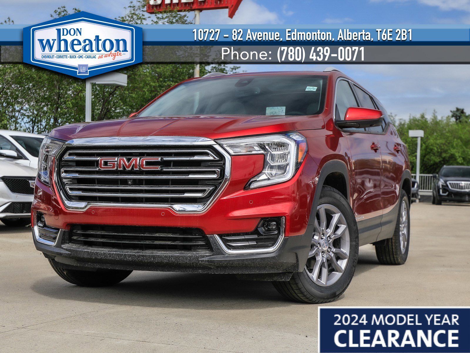 2024 GMC Terrain SLT AWD Sunroof Nav Capable Heated Leather & Steer