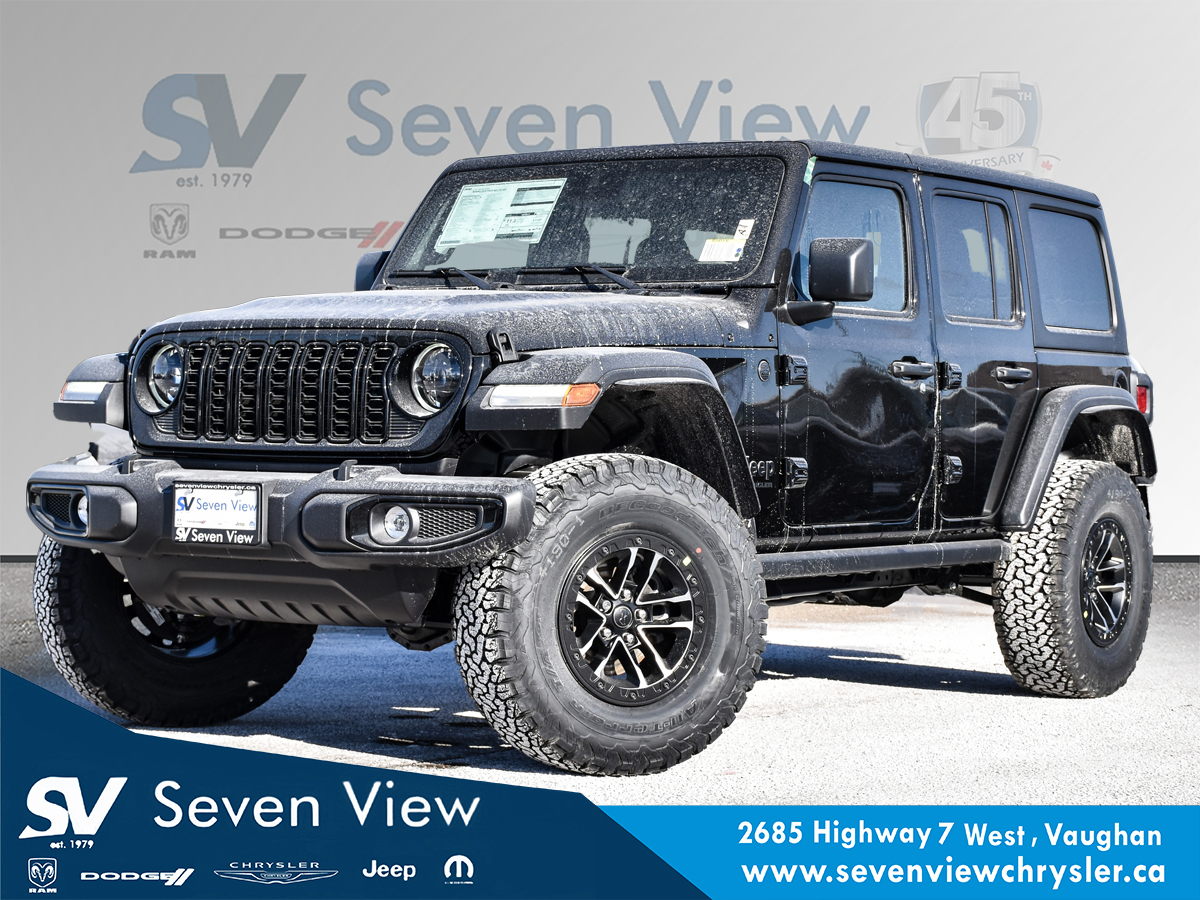 2025 Jeep Wrangler Willys 4 Door 4x4