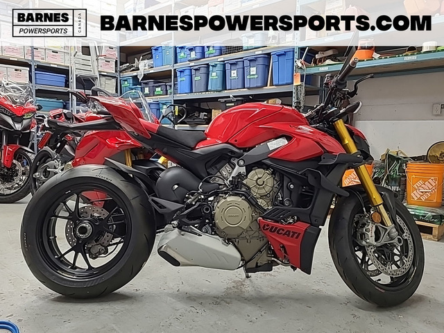 2024 Ducati Streetfighter V4 S Red 