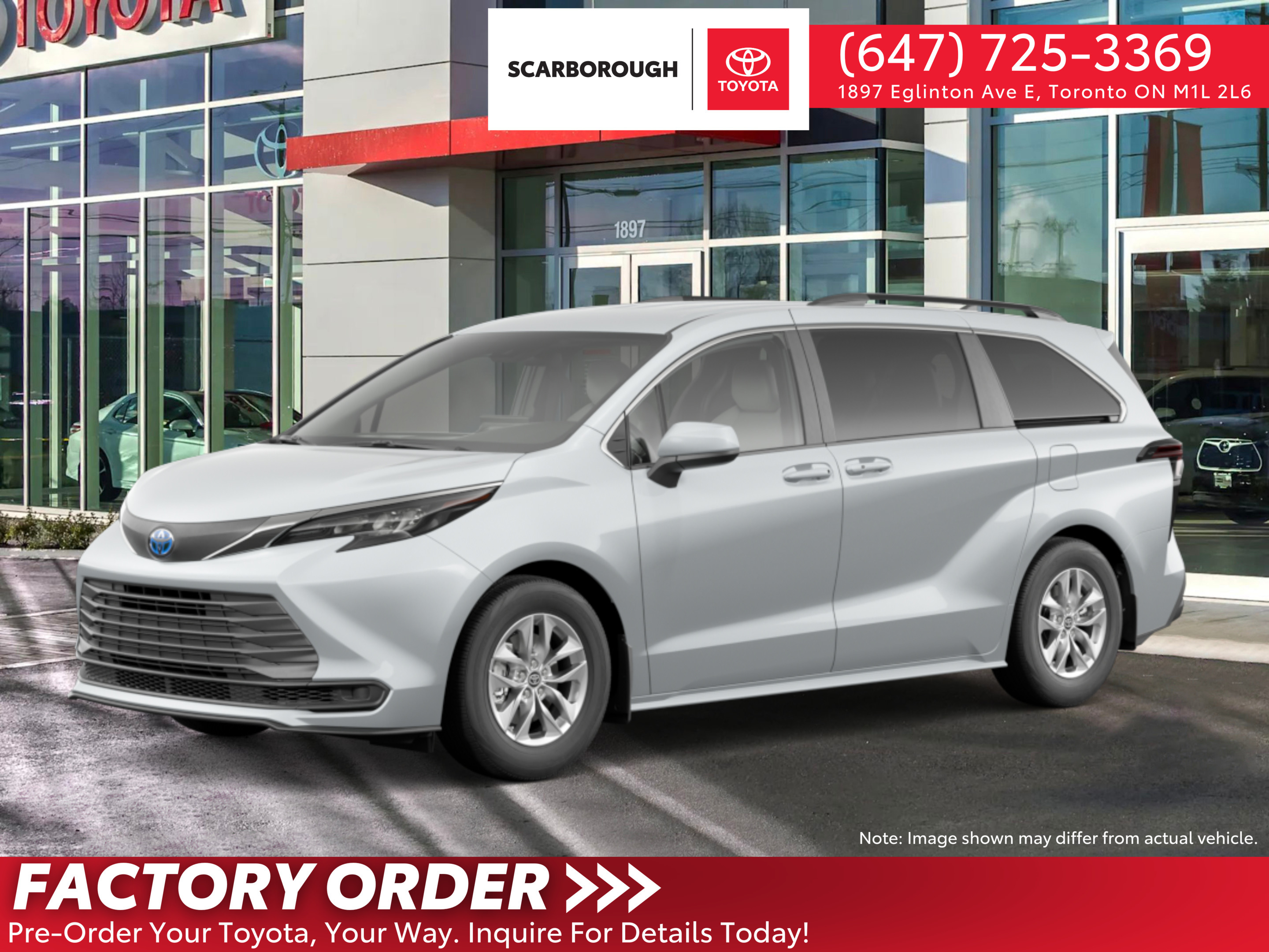2025 Toyota Sienna LE 8-Passenger AWD - Factory Order